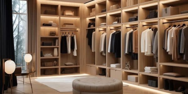 Maximisez votre espace avec un dressing sur mesure